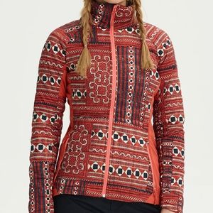 Women's Burton AK Helium Jacket (Red Kimono)
